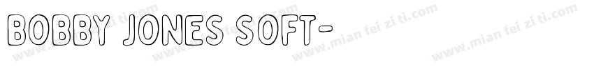 BOBBY JONES SOFT字体转换